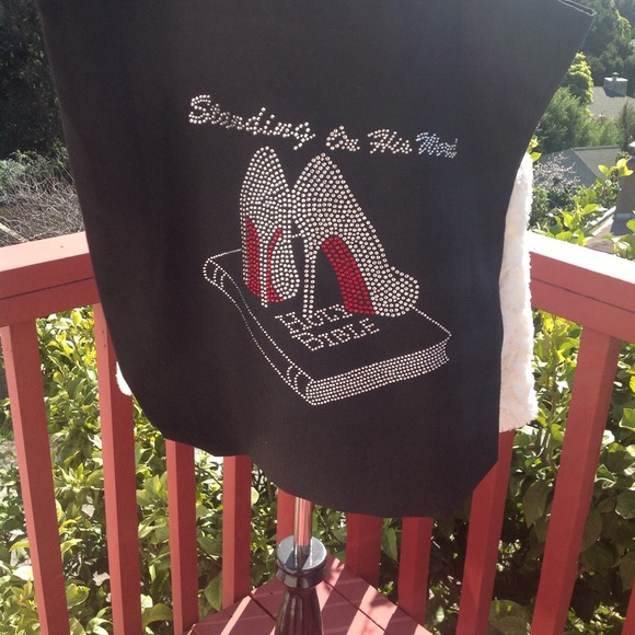 Standing on His Word Tote in Bling - Picture 5 of 7